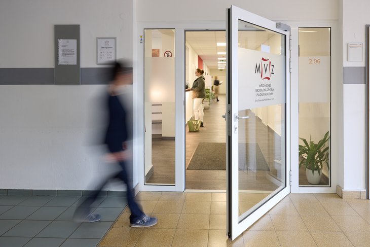 Eingang des MVZ in Kusel